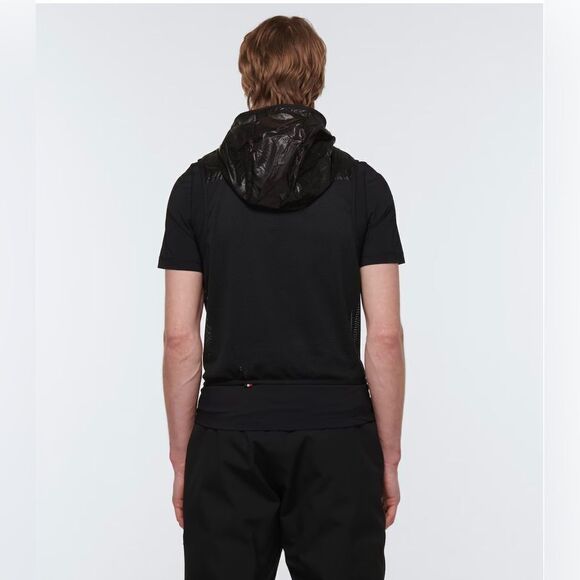 Moncler Technical Vest - Blue size L - Picture 2 of 12